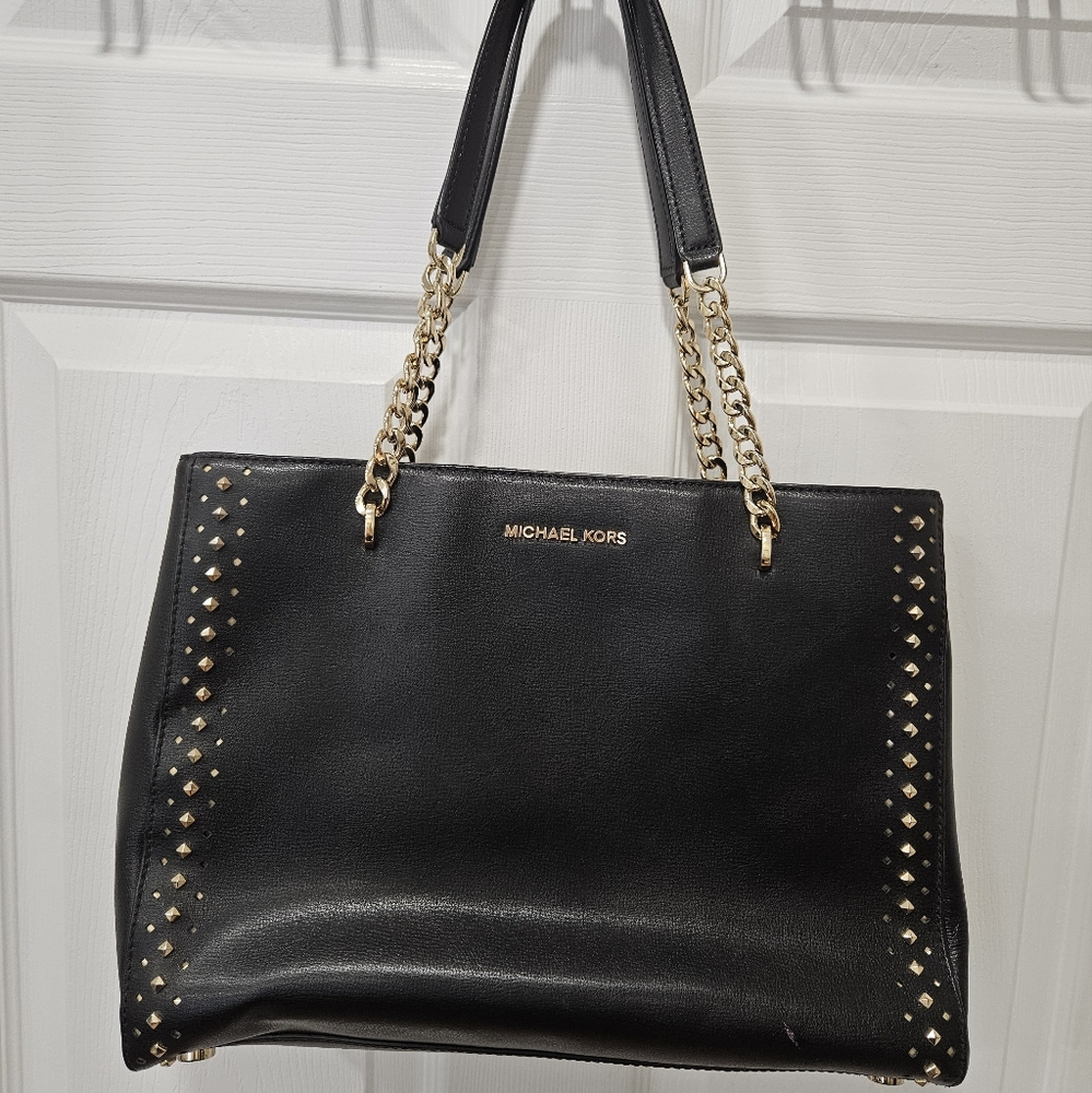 Michael Kors Black Shoulder Handbag